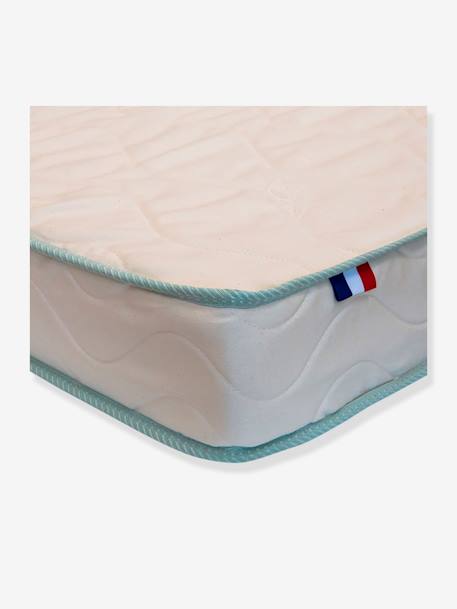 Matelas bébé ZEN housse 100% coton bio* blanc - vertbaudet enfant 