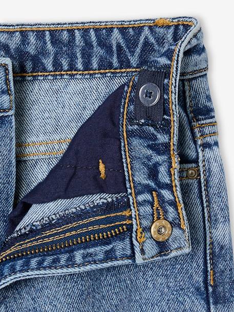 Losse boyfriendjeans voor meisjes. stone - vertbaudet enfant 