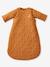 Gigoteuse hiver quiltée manches amovibles en gaze de coton bio* NUITS DE RÊVE caramel+écru+marine - vertbaudet enfant 