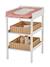 Panier de rangement pour table à lange en corde de papier beige - vertbaudet enfant 