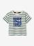 T-shirt bébé capsule famille marin rayé vert - vertbaudet enfant 