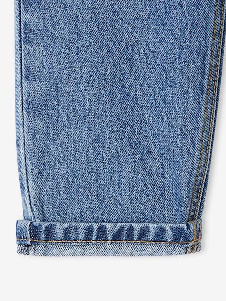 Losse boyfriendjeans voor meisjes. stone - vertbaudet enfant 