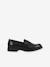 Mocassins en cuir enfant JR Agata noir - vertbaudet enfant 