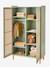 Armoire cannage POÉSIE rose+vert - vertbaudet enfant 
