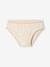 Lot de 5 culottes fantaisie fille en maille côtelée rose nude - vertbaudet enfant 