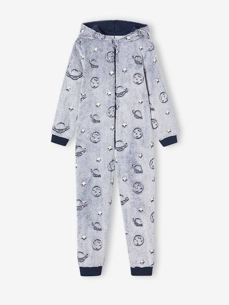 Combi-pyjama espace phosphorescent garçon marine - vertbaudet enfant 