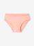 Lot de 5 culottes fantaisie fille en maille côtelée rose nude - vertbaudet enfant 