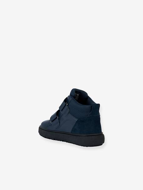 Hoge sneakers met klittenband voor kinderen J Theleven Boy B ABX GEOX® marineblauw - vertbaudet enfant 