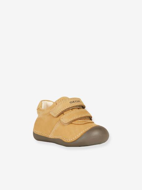 Chaussures souples bébé quatre pattes B Tutim GEOX® camel+marine - vertbaudet enfant 
