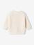 Pull bébé garçon en côte perlée beige chiné+écru+vert sauge - vertbaudet enfant 