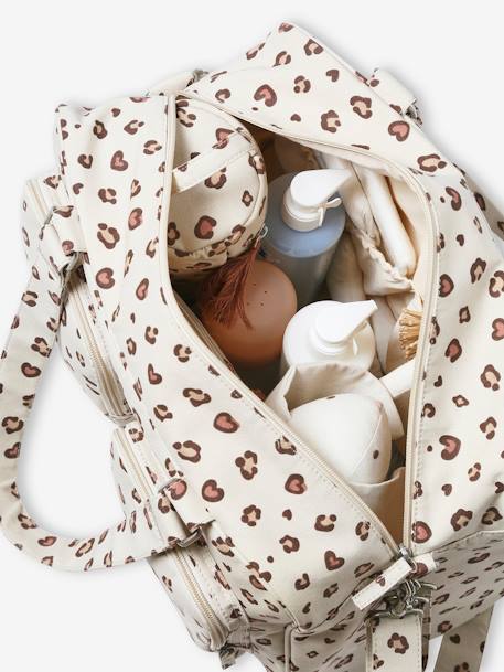 Sac à langer multipoches Family bleu+sable - vertbaudet enfant 