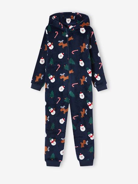 Surpyjama Noël garçon marine - vertbaudet enfant 