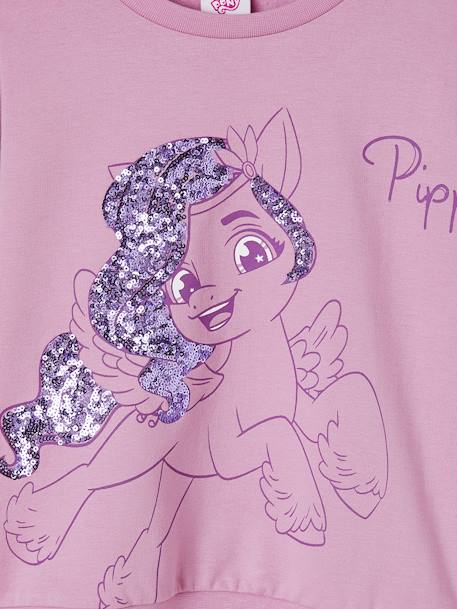 Sweat fille My Little Pony mauve - vertbaudet enfant 