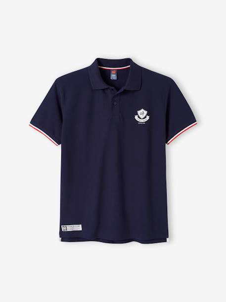 Polo adulte manches courtes France Rugby marine - vertbaudet enfant 