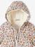 Combipilote bébé fille fleurie doublée polaire BEIGE CLAIR IMPRIME - vertbaudet enfant 