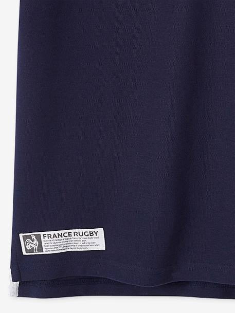 Polo adulte manches courtes France Rugby marine - vertbaudet enfant 