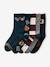 Lot de 5 paires de chaussettes garçon vert sapin - vertbaudet enfant 