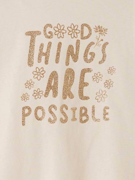 Set van 3 T-shirts voor meisjes met lange mouwen Oeko-Tex® marineblauw - vertbaudet enfant 