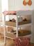 Panier de rangement pour table à lange en corde de papier beige - vertbaudet enfant 