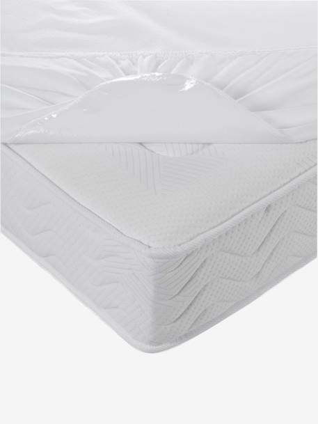 Set van 2 ultra-absorberende microvezel onderlakens wit - vertbaudet enfant 