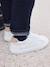 Baskets en cuir enfant blanc - vertbaudet enfant 