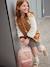 Blouson teddy en lainage et sherpa fille animation en bouclettes camel - vertbaudet enfant 