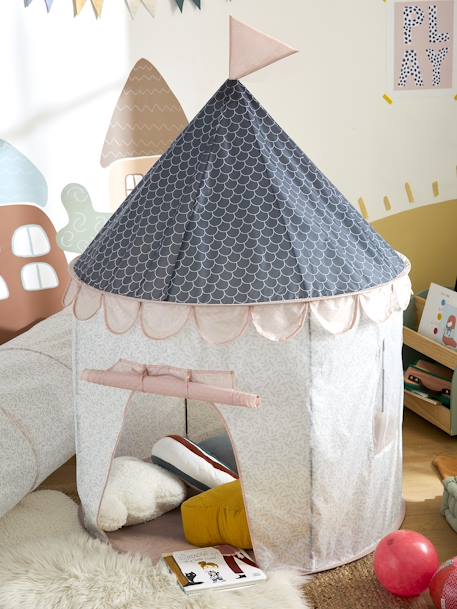 Tipi de jeu château bleu+rose - vertbaudet enfant 