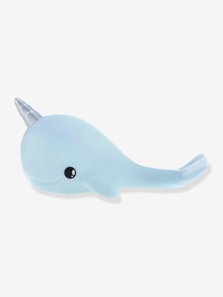 Veilleuse baleine Moby le narval - DHINK KONTIKI bleu - vertbaudet enfant 