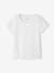 Lot de 3 T-shirts manches courtes fantaisie fille BASICS blanc - vertbaudet enfant 