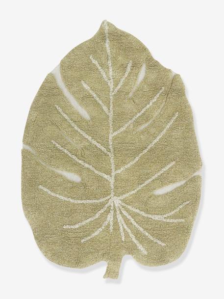 Tapis coton Lavable Mini Monstera - vert - vertbaudet enfant 