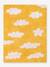 Tapis coton Lavable Motif Nuage - moutarde - vertbaudet enfant 