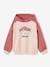 Bewerkte meisjessweater met capuchon roze (poederkleur) - vertbaudet enfant 