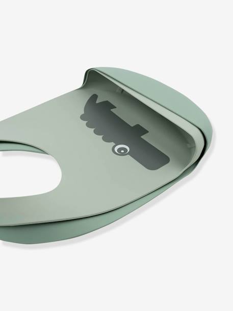 Lot de 2 bavoirs silicone Croco vert - vertbaudet enfant 