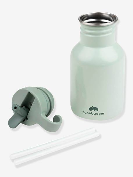 Gourde inox rose+vert - vertbaudet enfant 