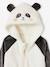 Panda onesie voor meisjes grijs - vertbaudet enfant 