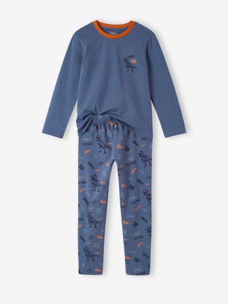 Lot de 2 pyjamas garçon dinosaure indigo - vertbaudet enfant 