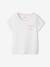 Lot de 3 T-shirts manches courtes fantaisie fille BASICS blanc - vertbaudet enfant 