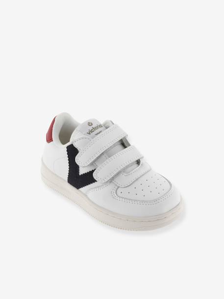 Baskets enfant Tiempo Efecto Piel marine - vertbaudet enfant 