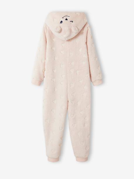 Surpyjama fille ourson phosphorescent rose - vertbaudet enfant 