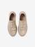 Derbies frangées à lacets cuir junior or - vertbaudet enfant 