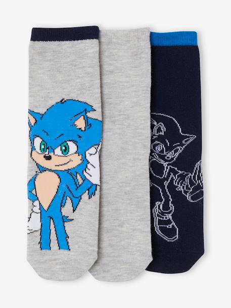 Garçon-Lot de 3 paires de chaussettes Sonic®