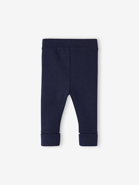 Legging bébé naissance évolutif beige+marine+ROSE CLAIR UNI - vertbaudet enfant 