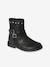 Boots en cuir fille collection maternelle noir - vertbaudet enfant 