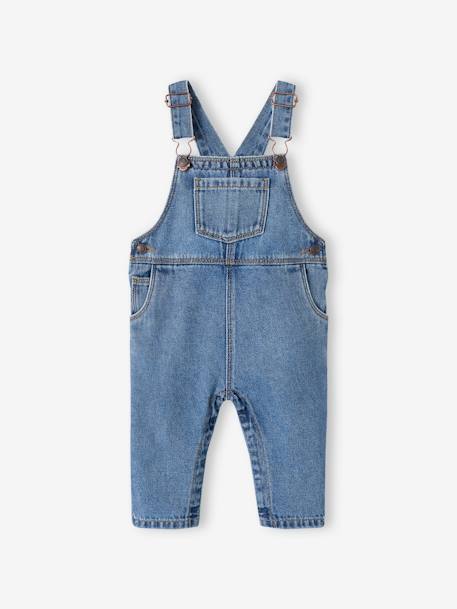 Salopette bébé en denim stone - vertbaudet enfant 