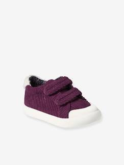 Schoenen-Baby schoenen 17-26-Loopt meisje 19-26-Textielen sneakers met klittenband voor baby
