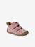 Chaussures premiers pas bébé scratchs bordeaux+fuchsia+jaune pâle+marine+or+rose - vertbaudet enfant 