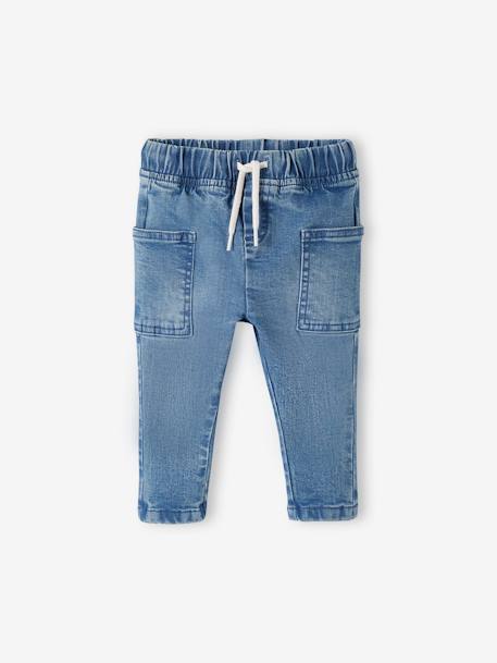 Bébé-Pantalon en denim bébé taille élastiquée