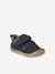 Chaussures premiers pas bébé scratchs bleu+bleu électrique+marine - vertbaudet enfant 