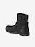 Boots en cuir fille collection maternelle noir - vertbaudet enfant 