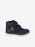 Boots enfant garçon synthétique à scratchs bleu+marron+noir - vertbaudet enfant 